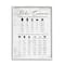 Stupell Industries Traditional Kitchen Conversion Chart Distressed Farmhouse Pattern Framed Wall Art